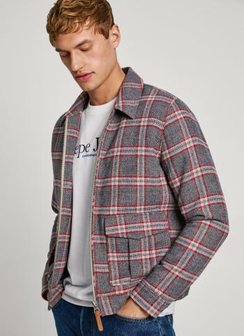 Pepe Jeans pánská kostkovaná THEISKIN bunda - XL (963)