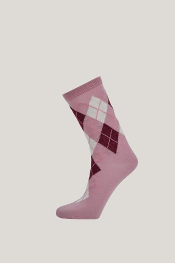 PONOŽKY GANT ARGYLE SOCKS DUSTY PINK