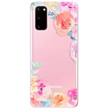 iSaprio Flower Brush pro Samsung Galaxy S20 (flobru-TPU2_S20)