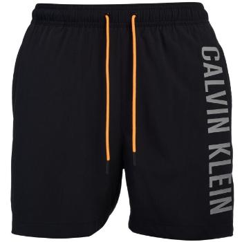 Calvin Klein INTENSE POWER-MEDIUM DRAWSTRING-ACTIVE Pánské koupací šortky, černá, velikost