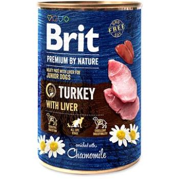 Brit Premium by Nature Turkey with Liver 400 g  (8595602561803)