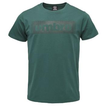 Umbro TORR Férfi póló, sötétzöld, méret