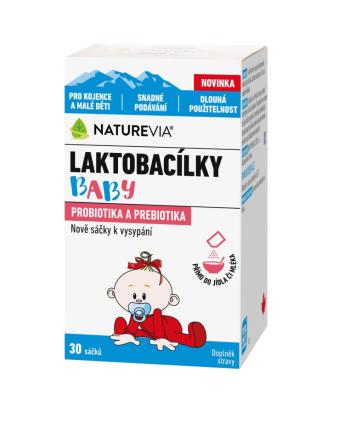 NatureVia Laktobacílky baby 30 sáčků