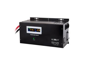 Zdroj záložní KEMOT PROsinus-2200 12V 230V 2200VA 1600W Black nástěnný