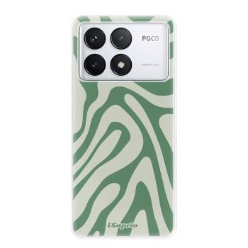 Odolné silikonové pouzdro iSaprio - Zebra Green - Poco F6 Pro