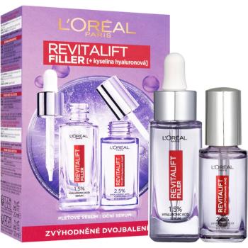 L’Oréal Paris Revitalift Filler sada pro péči o pleť na obličej a oční okolí