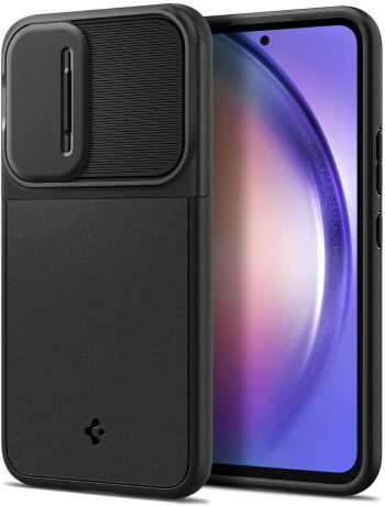 Telefon tok Spigen Optik Armor black Samsung Galaxy A54 5G