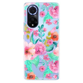 Odolné silikonové pouzdro iSaprio - Flower Pattern 01 - Huawei Nova 9