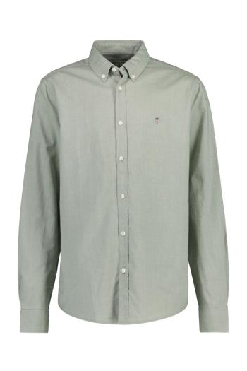 KOŠILE GANT SHIELD OXFORD BD SHIRT MUTED GREEN