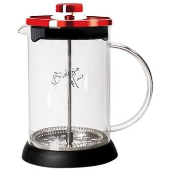 BerlingerHaus Konvička na čaj a kávu French Press 800 ml Burgundy Metallic Line (BH-1498)