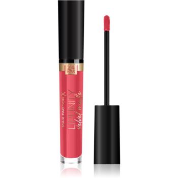 Max Factor Lipfinity Velvet Matte matná tekutá rtěnka odstín 025 Red Luxury 3,5 ml