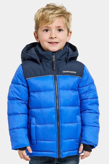 Dětská bunda Didriksons FOX KIDS JACKET modrá barva, 505522