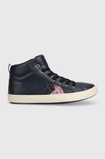 Dětské sneakers boty Geox tmavomodrá barva