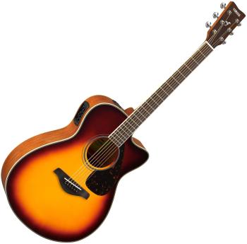 Yamaha FSX820CBSII Brown Sunburst Elektroakustická kytara Jumbo