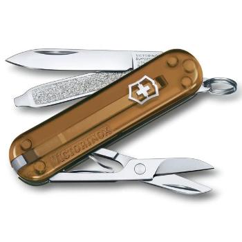 Nůž Victorinox Classic SD Transparent Colors Chocolate Fudge