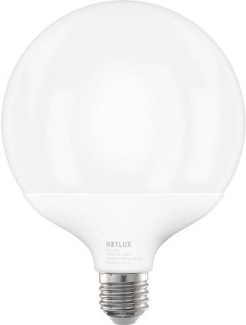 LED izzó RETLUX RLL 467 G120 E27 bigG 20W WW