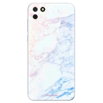 Odolné silikonové pouzdro iSaprio - Raibow Marble 10 - Huawei Y5p