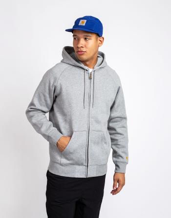 Carhartt WIP Hooded Chase Jacket Grey Heather / Gold XL