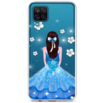 TopQ Samsung A12 silikon Blue Princess 57759 (Sun-57759)