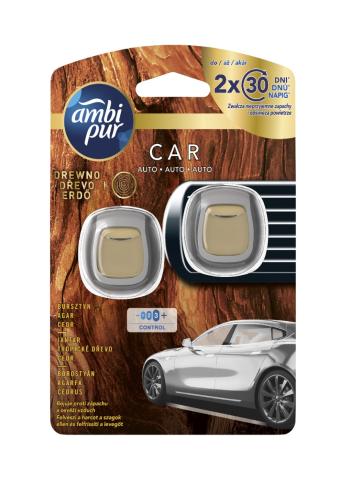 Ambi Pur Car Jaguar Dřevo osvěžovač vzduchu do auta 2x2 ml