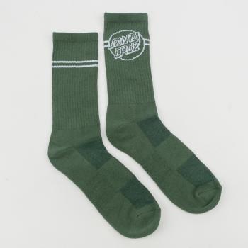 Santa Cruz Opus Dot Stripes Sock Vintage Ivy UNI