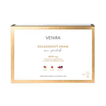 Venira Kolagenový drink mix 3 příchutí jahoda, meloun, lesní plody 30x6,3 g