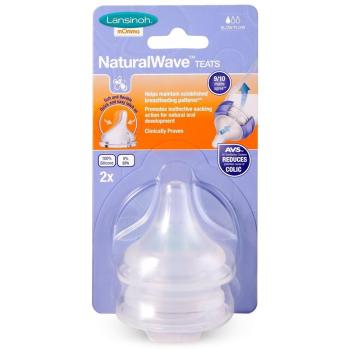 Lansinoh NaturalWave savička na láhev Slow 2 ks