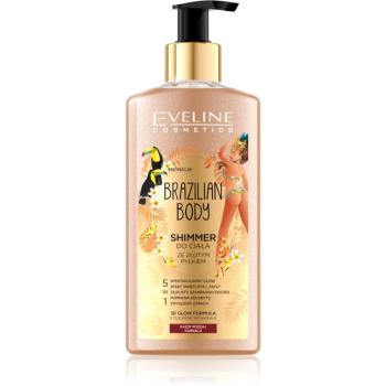 Eveline Cosmetics Brazilian Body tělová emulze se třpytkami 150 ml