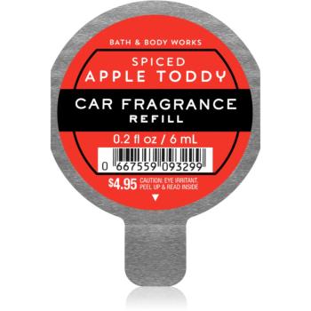 Bath & Body Works Spiced Apple Toddy vůně do auta náhradní náplň 6 ml