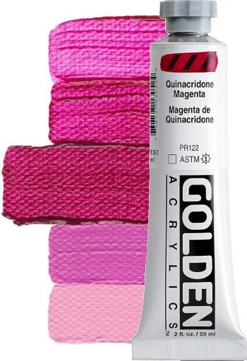 Golden Artist Colors Heavy Body Akrylová barva Quinacridone Magenta 59 ml 1 ks
