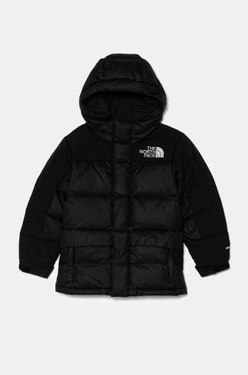 Dětská péřová bunda The North Face HMLYN DOWN SHORT PARKA černá barva, NF0A88UYJK31