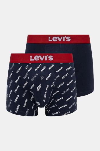 Boxerky Levi's 2-pack pánské, tmavomodrá barva, 37149-0973