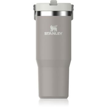 Stanley IceFlow™ Flip Straw Tumbler nerezová láhev na vodu Ash 890 ml