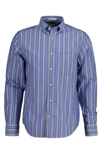 KOŠILE GANT REG UT POPLIN STRIPE SHIRT COLLEGE BLUE