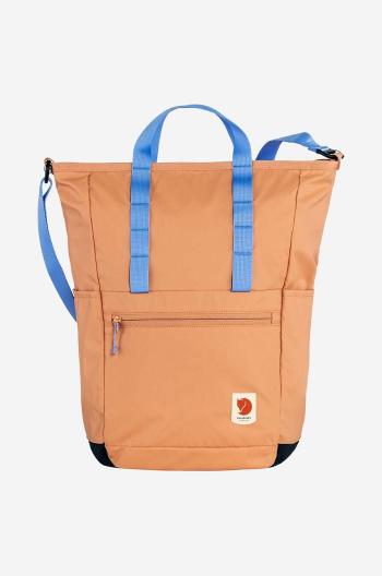 Batoh Fjallraven Fjallraven High Coast Totepack oranžová barva, velký, hladký, F23225.241-241