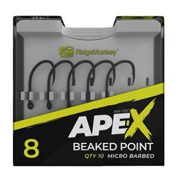 RidgeMonkey Ape-X Beaked Point Barbed 10ks (RYB910382nad)