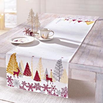 Weltbild Běhoun na stůl Kouzelný les, 140 x 40 cm