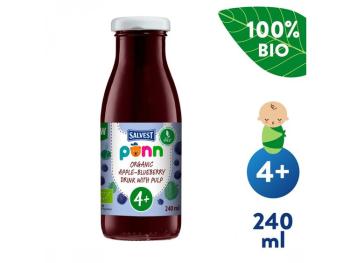 SALVEST Põnn BIO Šťáva borůvková s jablkem a dužinou 240 ml