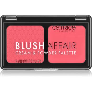 Catrice Blush Affair duo tvářenka odstín 010 Stunning Strawberry 6 g