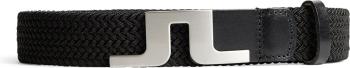 J.Lindeberg Berry Elastic Black 95 cm Pásek