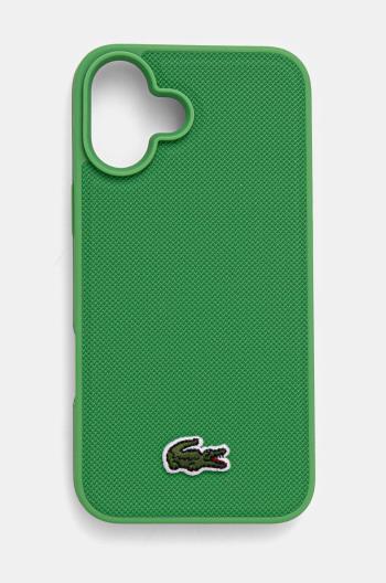 Obal na telefon Lacoste iPhone 16 Plus 6.7 zelená barva, LCHMP16MPVCN