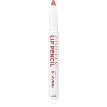 Inglot PlayInn Velvet Define Lip Pencil intenzivní tužka na rty odstín BLUSHING ESPRESSO 64 1,6 g