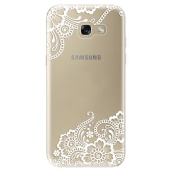 Odolné silikonové pouzdro iSaprio - White Lace 02 - Samsung Galaxy A5 2017