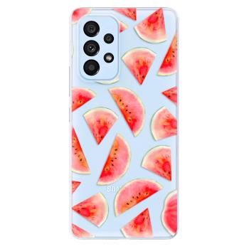 Odolné silikonové pouzdro iSaprio - Melon Pattern 02 - Samsung Galaxy A73 5G