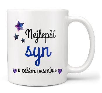 Hrnek Nejlepší syn ve vesmíru (Náplň hrníčku: Žádná)