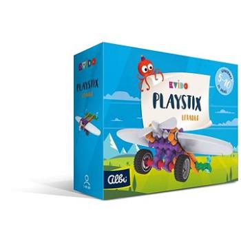 Kvído - Stavebnice Playstix - letadlo 26 dílků (8590228049711)