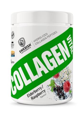 Collagen Vital - Swedish Supplements 400 g Elderberry Raspberry