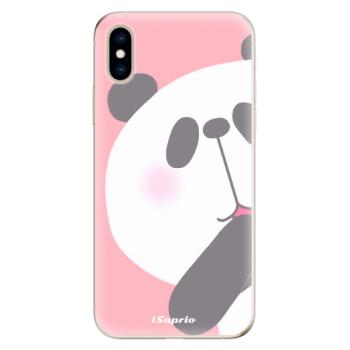 Odolné silikonové pouzdro iSaprio - Panda 01 - iPhone XS