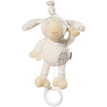 BABY FEHN Music Box Babylove Mini-Sheep kontrastní závěsná hračka s melodií 1 ks