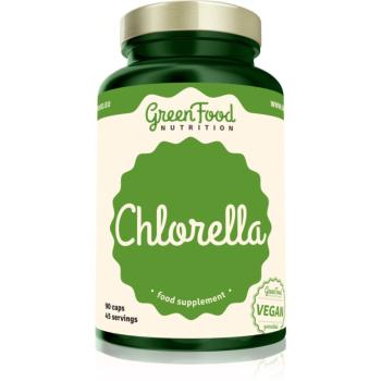 GreenFood Nutrition Chlorella kapsle pro detoxikaci organismu a podporu imunity 90 cps